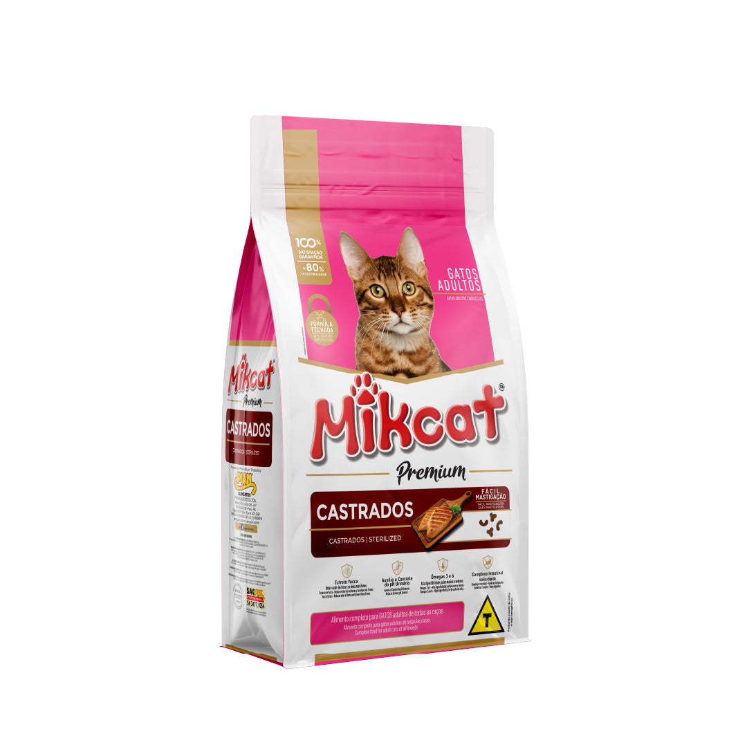 MikCat Alimento Completo Adultos Castrados