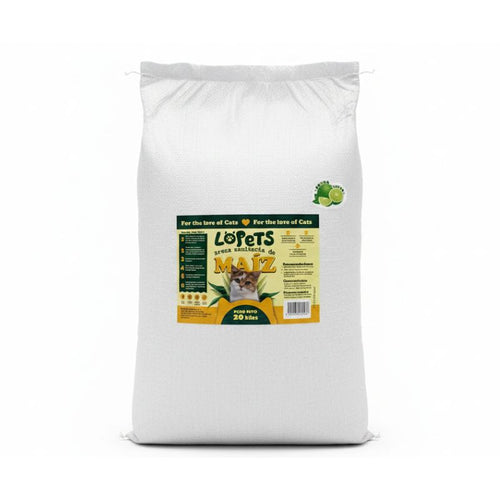 Arena Ecológica de Maíz Lopets - Aroma Limón - 100% Reciclable