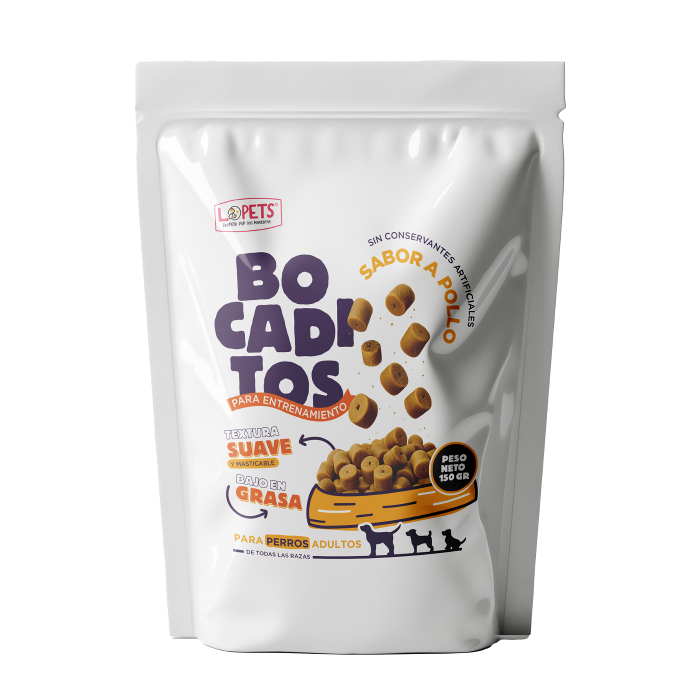 Bocaditos Sabor a Pollo (150g)