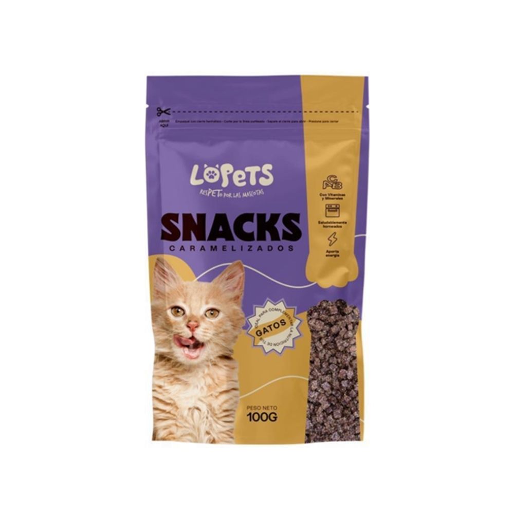 Snacks Caramelizados para Gatos