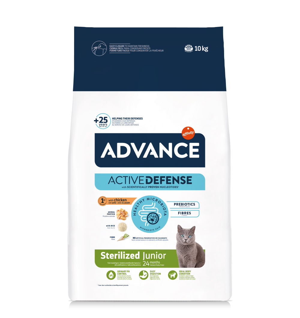 STERILIZED JUNIOR Alimento Gatitos Esterilizados Advance Affinity
