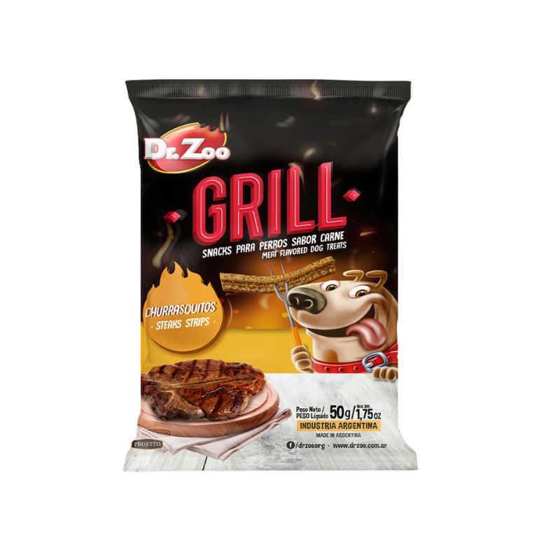 Dr. Zoo Grill Churrasquito para Perros (50g)