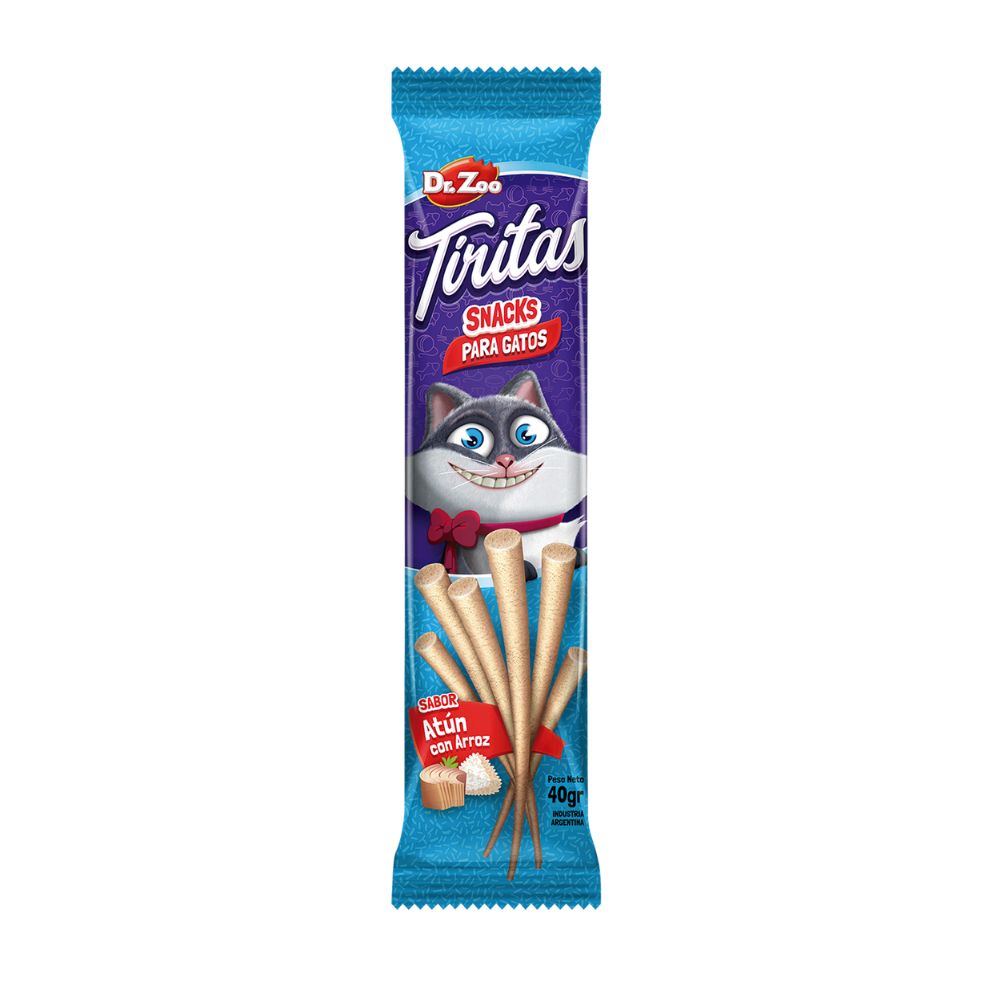 Tiritas para Gatos Sabor Atún con Arroz (40g)