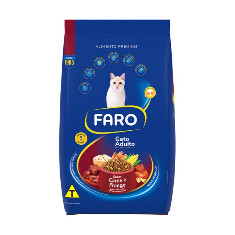 Faro Gatos Adultos Carne y Pollo