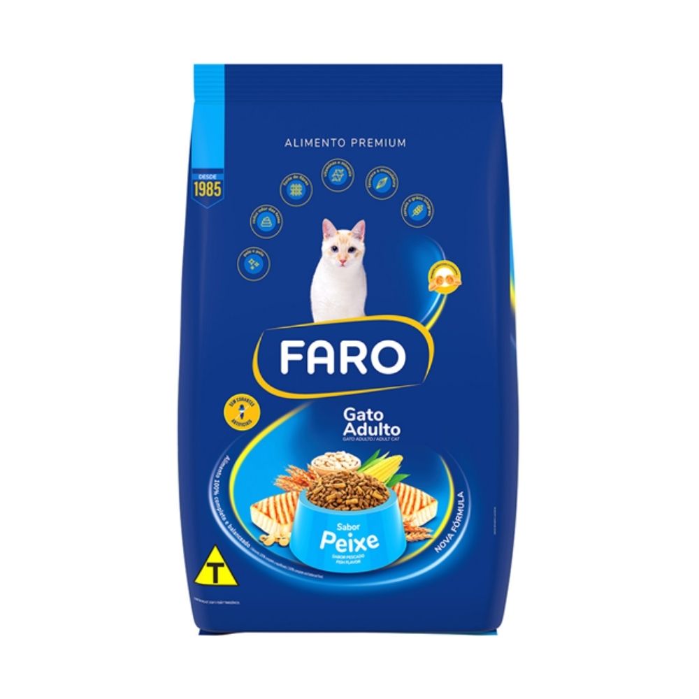 Faro Gatos Adultos con Pescado (900g)