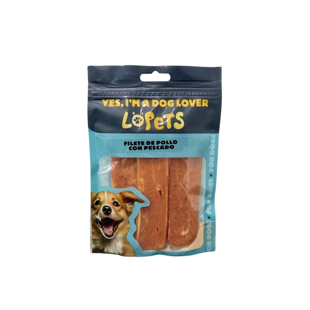 Filete Pollo con Pescado