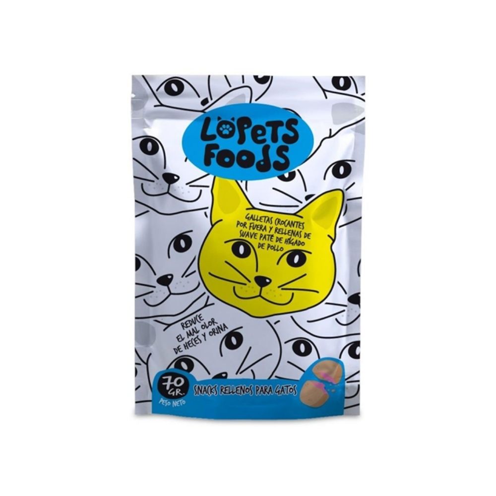 Galletas Rellenas para Gatos (70g)