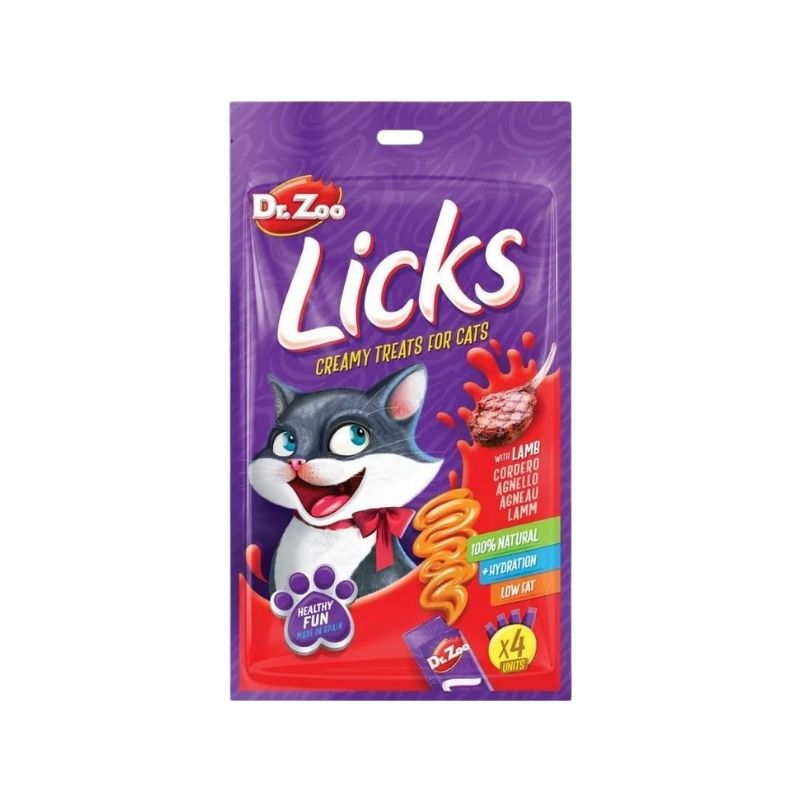 Licks para Gatos Sabor Cordero (60g)