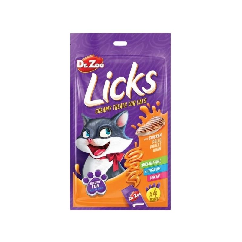 Licks para Gatos Sabor Pollo (60g)