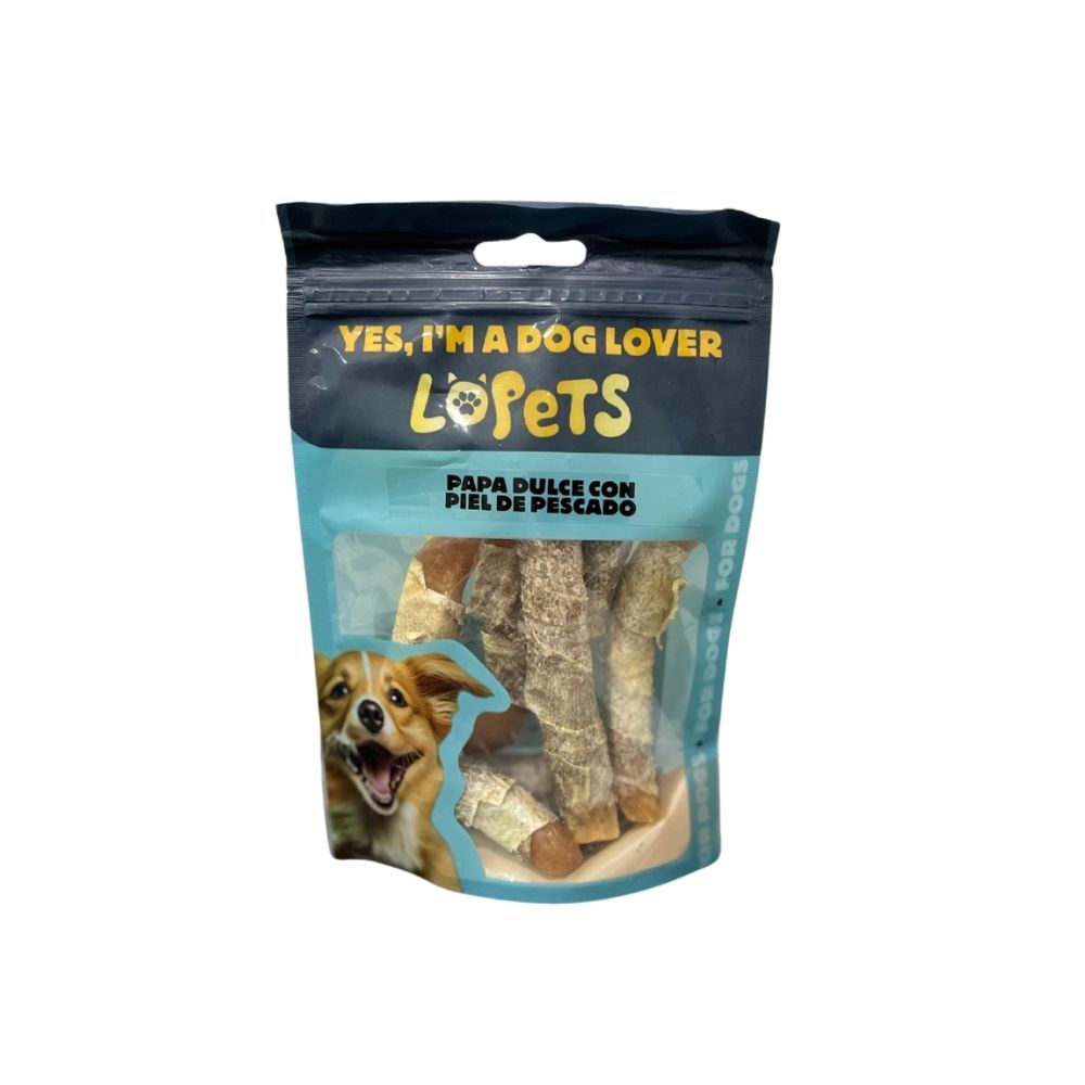 LOPETS Papa Dulce con Piel de Pescado