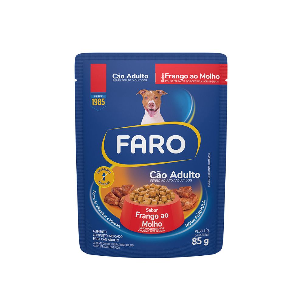 Faro Alimento Húmedo para Perros con Pollo (85g)