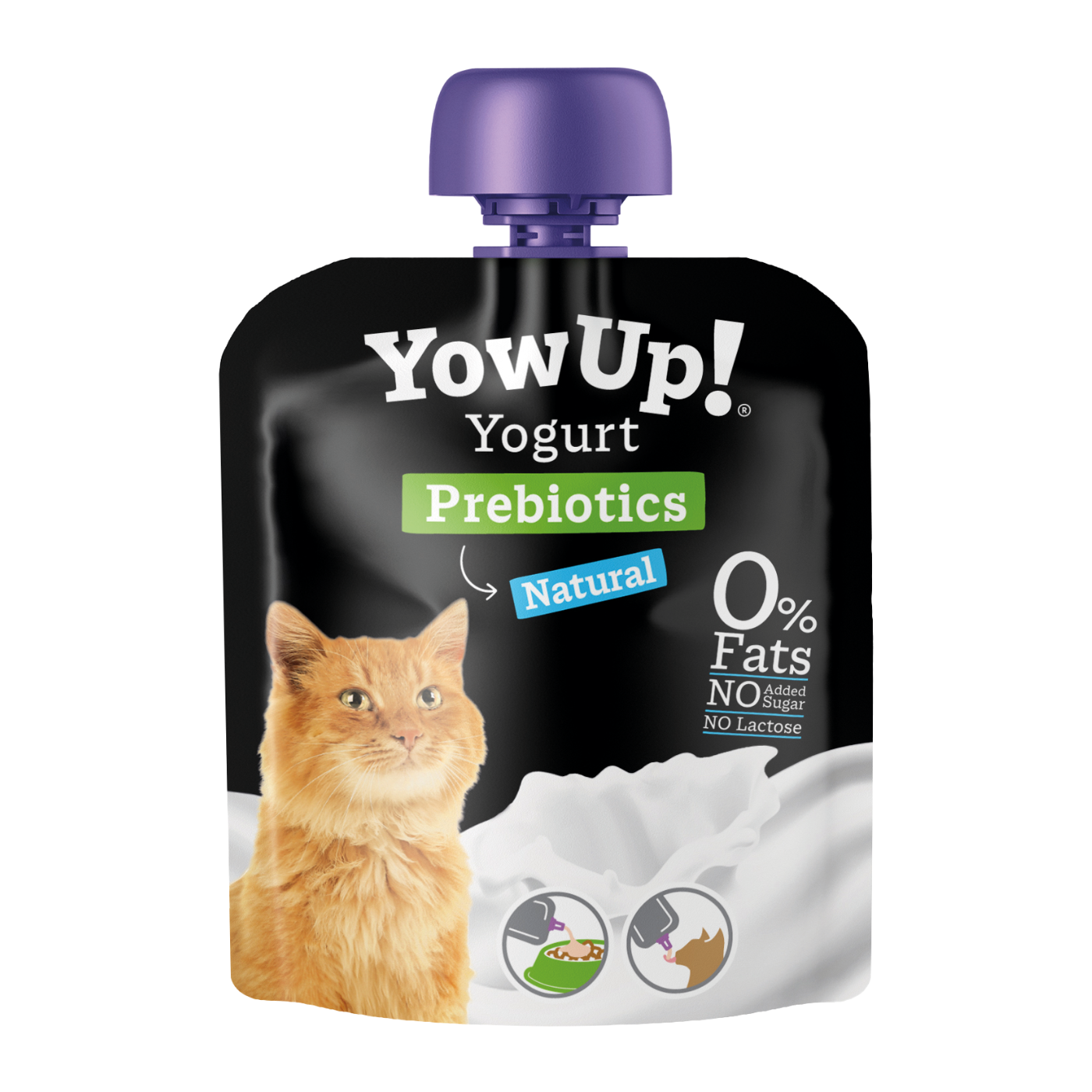 YowUp! Yogurt Real con Prebióticos para Gatos (85g)