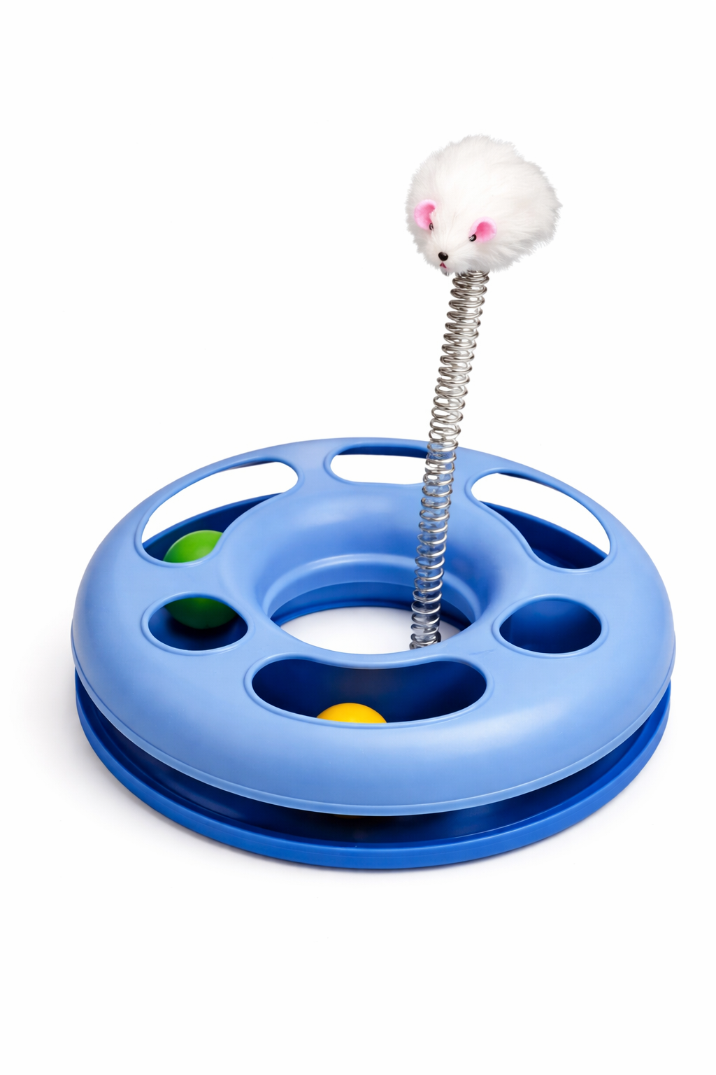 Juguete para Gato Base Interactiva con Varilla
