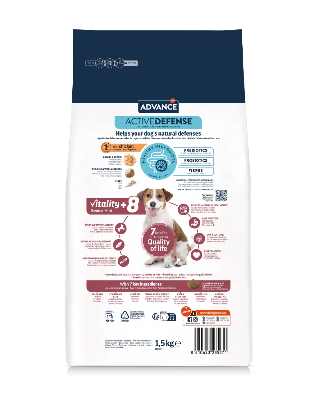 VITALITY SENIOR MINI +8 Advance Affinity