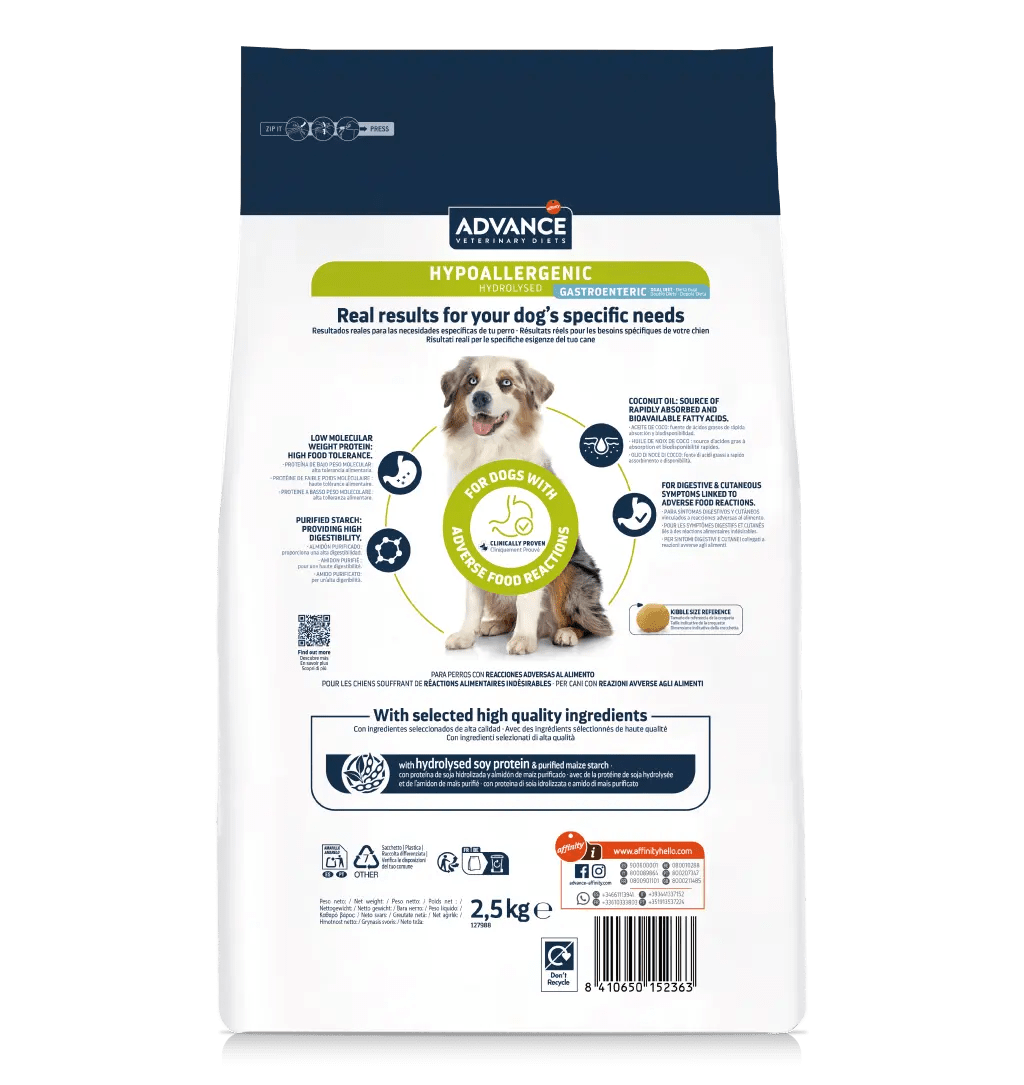 HYPOALLERGENIC Alimento Perros Todos los tamaños Adult/Senior Advance Affinity