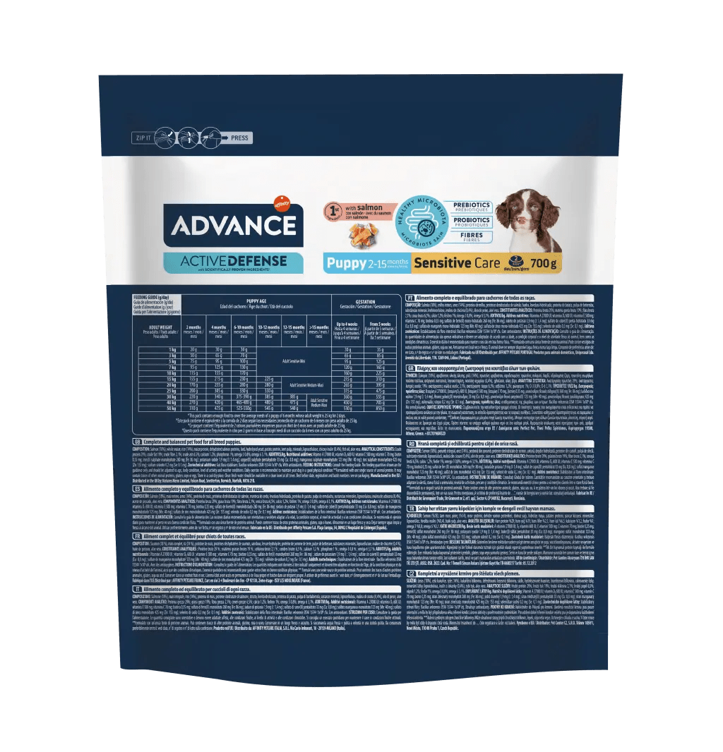 PUPPY SENSITIVE CARE (CACHORROS) Advance Affinity