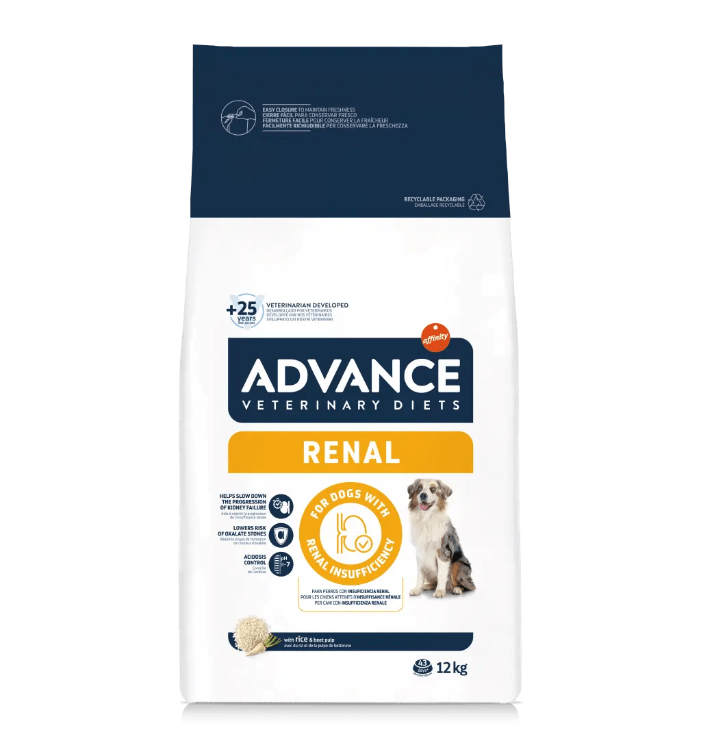 RENAL Alimento para Perros Todos los tamaños Adult/Senior Advance Affinity