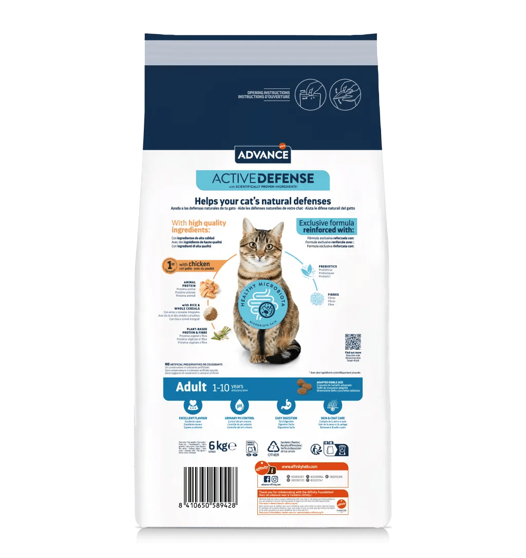 ADULT Alimento Gatos Adultos Advance Affinity