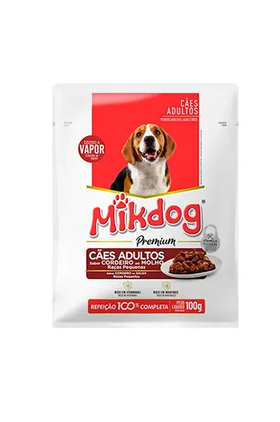 MIKDOG ADULTO SABOR CORDERO x 100G