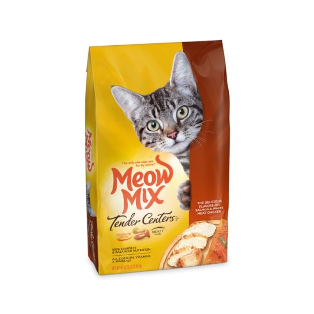 MEOW MIX GATOS SALMÓN Y POLLO