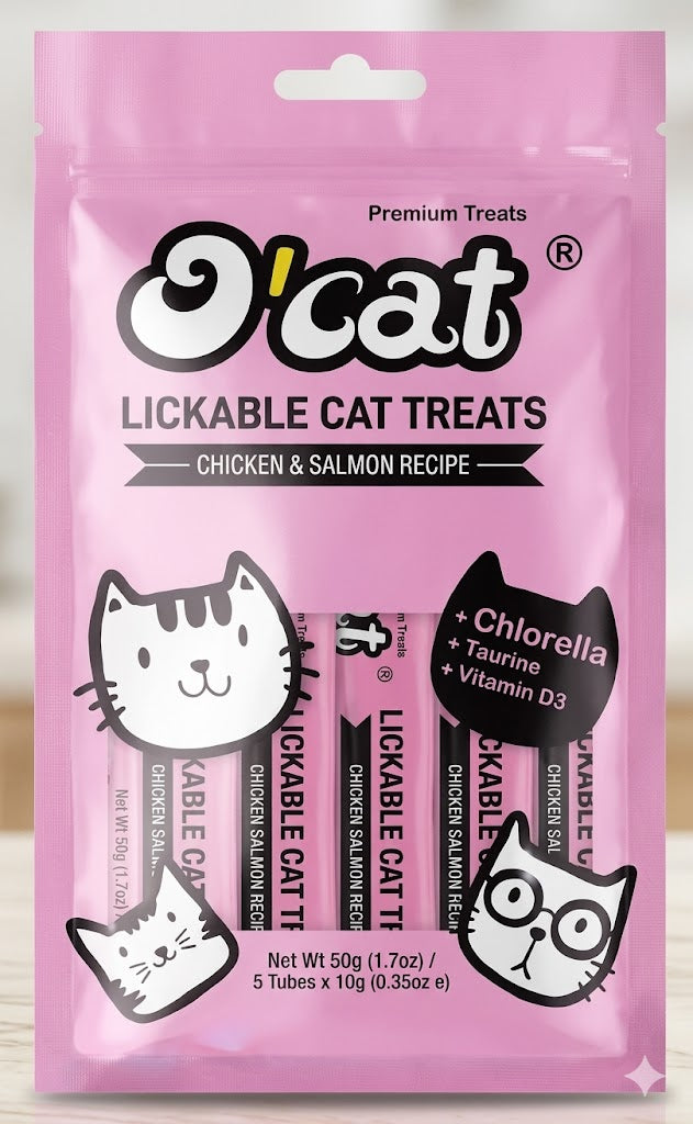 O’Cat Pollo y Salmón (60g)