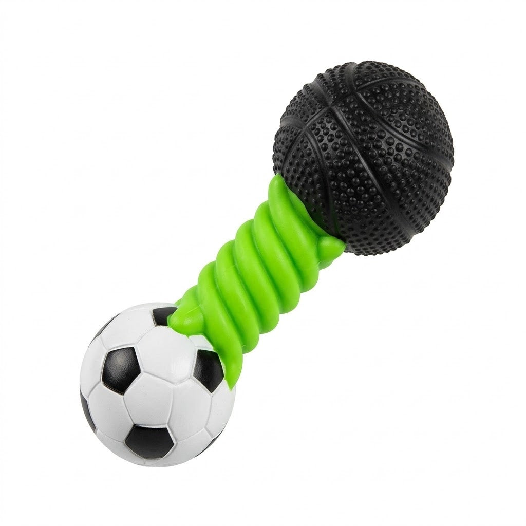 Juguete balón con agarre para perros